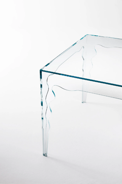JABOT - Rectangular crystal table by Glas Italia - view 3